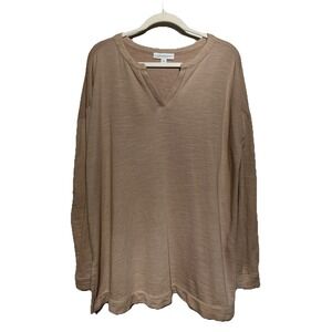 J. Jill Off-the-Shoulder Sweater in Light Brown
